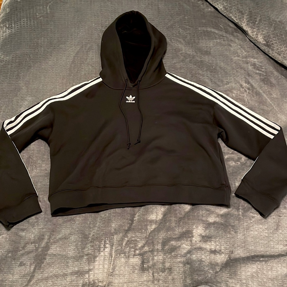 Adidas cropped hoodie